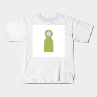 Green people person Kids T-Shirt